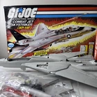 GI Joe Combat Jet Skystriker XP-14F New In Open Plane W/ Parachute Box 2001