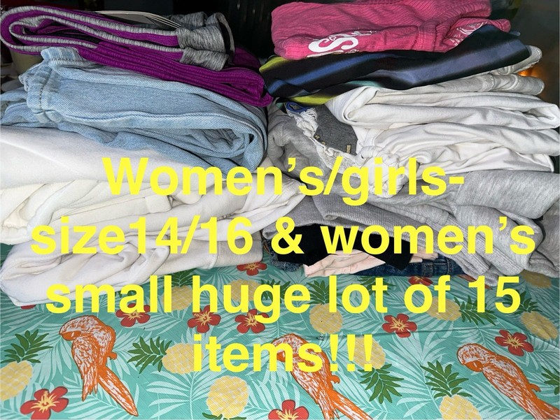 Women’s/Girls Size 14/16-Small- Lot Of Mixed Items Clothing-EXCELLENT  Some NWT!