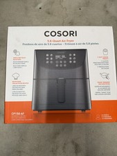 COSORI Pro Gen 2 Air Fryer 5.8QT 1 Touch Functions Black CP158-AF