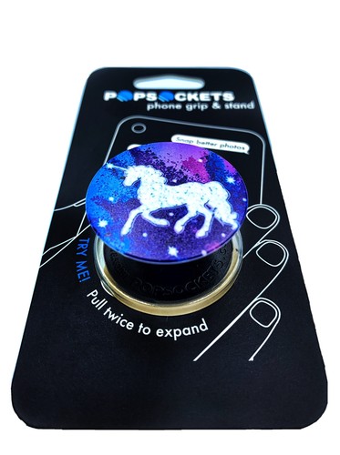 PopSockets Cute Purple Unicorn 🦄 Mobile Phone Grip PopGrip PopSocket Pop Socket - Picture 2 of 3