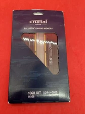 Crucial Ballistix DDR4-3000 DRAM Desktop Gaming Memory Kit 16GB (2 x 8GB, Black)