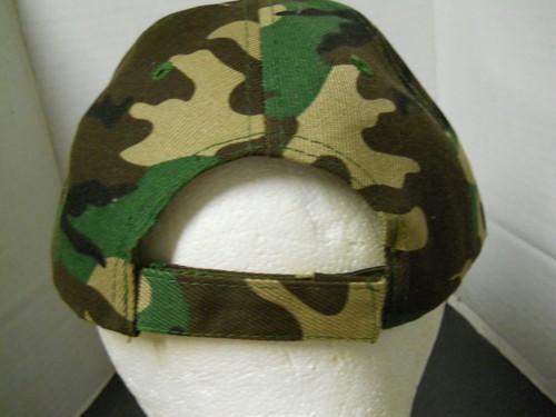 Make America Great Again Trump Camouflage Embroidered Baseball Hat Adjustable - Picture 4 of 4