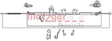 Disc Brake Right Rear Parking Cable Fits TOYOTA 05-13 46420-42140