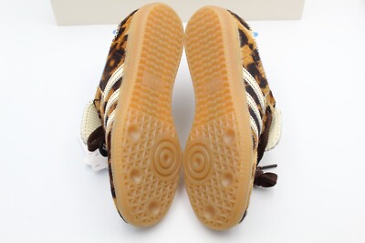 Wales Bonner × adidas Samba Pony Leo Low Dark Brown / Cream