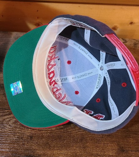 Nebraska Cornhusker Ball Cap Baseball Hat Adjustable Blue/Red Zephyr NCAA... - Picture 6 of 7