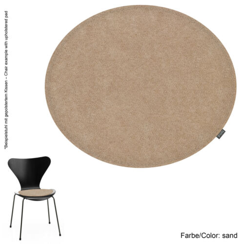 Eco Filz Auflage 8mm geeignet für Fritz Hansen - Serie 7 - 3107 inkl. Antirutsch - Bild 16 von 32