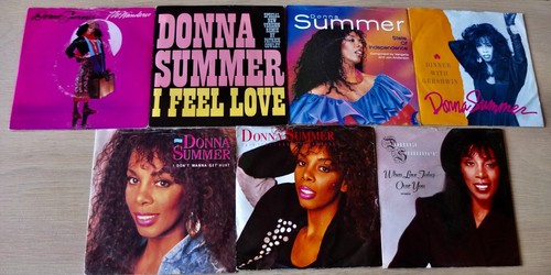DONNA SUMMER LOT OF 16 UK 7" SINGLES 1977-89 GTO CASABLANCA WARNER EX-NM DISCO - Foto 3 di 5