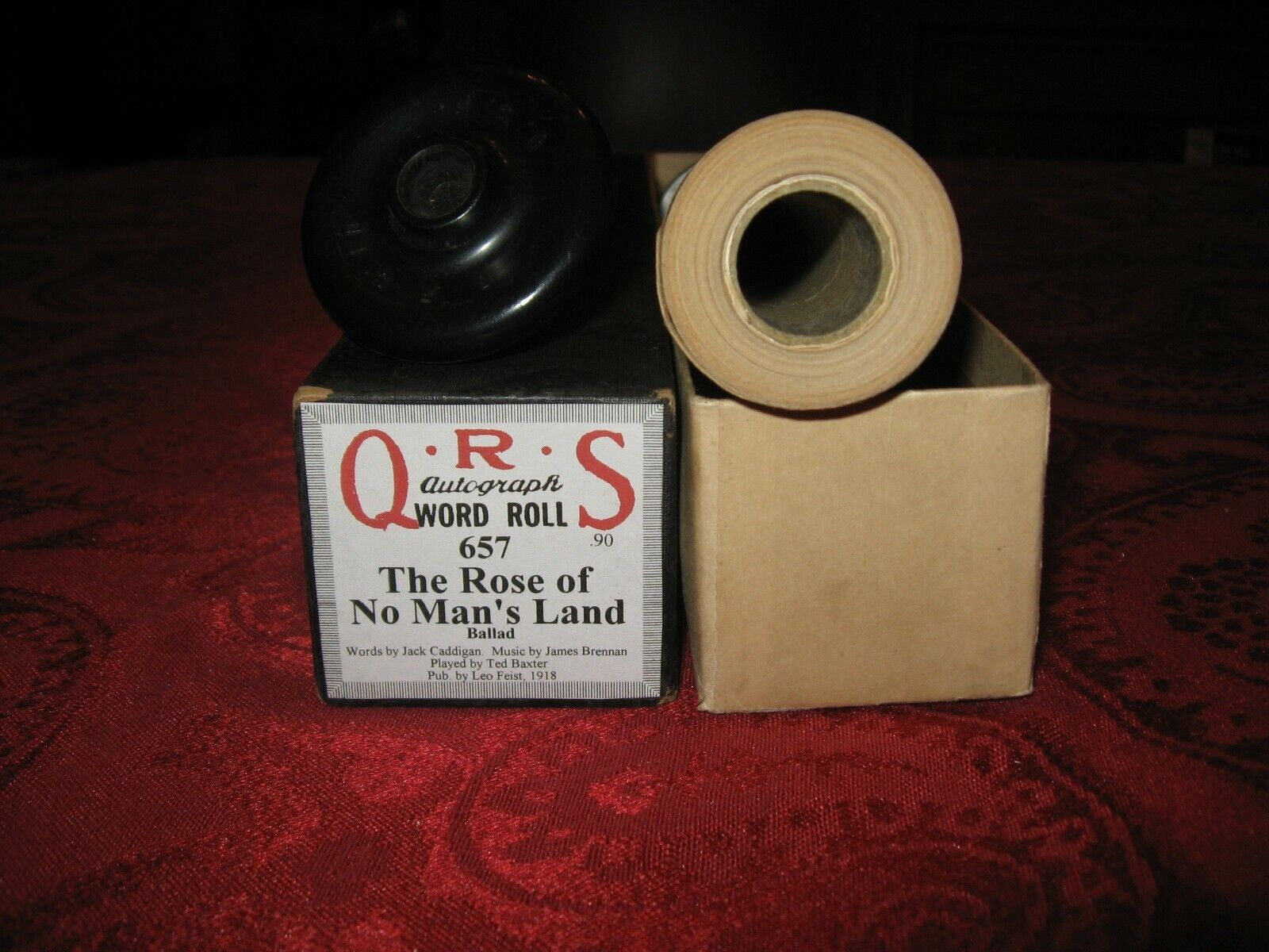 The Rose of No Man's Land - QRS Player Piano Roll #657