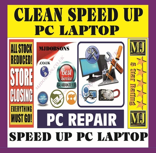 Laptop Tune-Up USB –Registry Cleaner, Optimize & Speed Up Windows 10/11