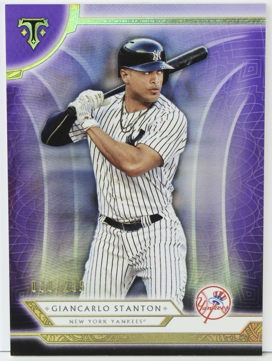 2018 Topps Triple Threads Giancarlo Stanton /299 New York Yankees