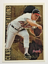 Greg Maddux 1996 Topps Classic Confrontations #CC-15 MLB Insert Cubs Braves HOF
