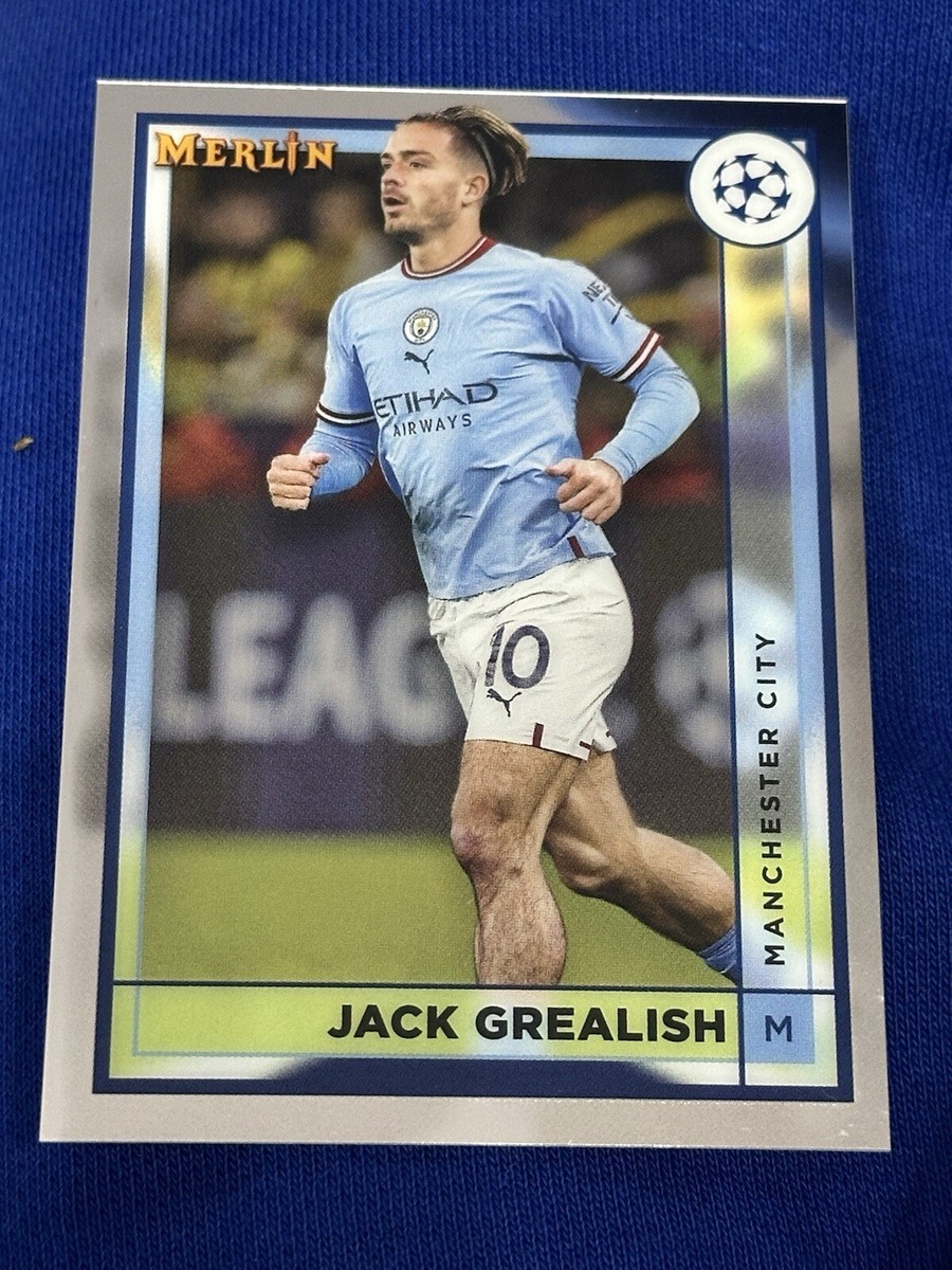 2023 Topps Merlin Jack Grealish Manchester City Base #95 (x2 Cards