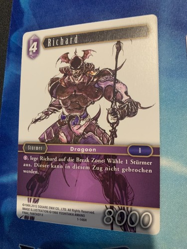 GERMAN FFTCG Opus 1 Singles - You Choose! - Final Fantasy Wave 2 - All Rarities! - Picture 139 of 179