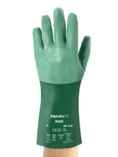 1 PR - Ansell Edmont SCORPIO Neoprene-Coated Gloves, Rough, Size 7, Small 08-352