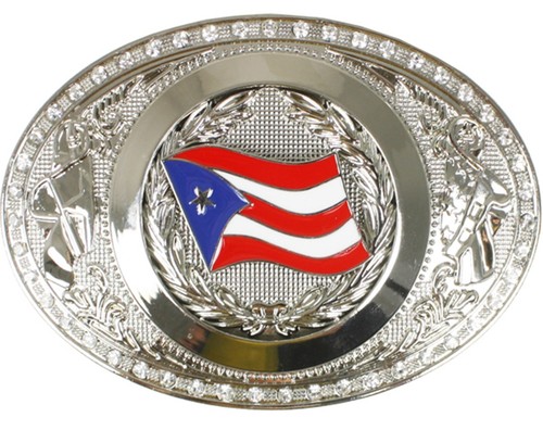 PUERTO RICO FLAGGE GÜRTELSCHNALLE Puertorriquena Puertorriqueno Western Cowboy Stil - Bild 11 von 50