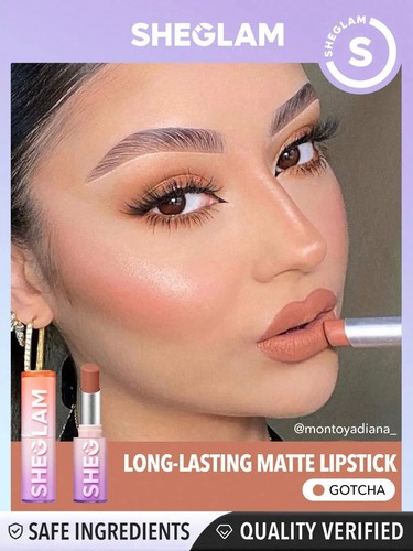 SHEGLAM 20 Colors Lipstick Creamy Matte Waterproof Long Lasting Matte Lipstick - Picture 27 of 44