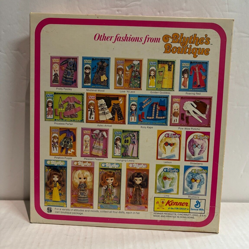 RARA bambola 1972 Pinafore viola BLYTHE'S BOUTIQUE vestito nella scatola - Foto 5 di 5