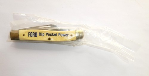 Ford Traktoren Ford Hip Pocket Power NOS Werbe Werbung Taschenmesser USA - Bild 2 von 14