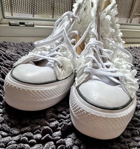 Converse Chuck Taylor All Star Platform High Weiß Gr.41 Neu - Bild 11 von 19