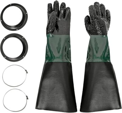 #ad #ad Sandblasting Gloves for Abrasive Blasting 23.6 inch Gas Pump Glove Rubber San... $39.45