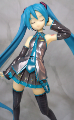新品未開封 初音ミク CM ver. ワンフェス 2009 限定 グッスマ WF2009限定品 初音ミク CMver 1/8 目閉じミク 新品未開封美品 CM