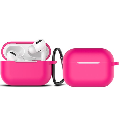 For Apple AirPods 3&2&1 Pro 2nd Gen Silicone Protector Shockproof Cover+Keychain - Picture 54 of 68