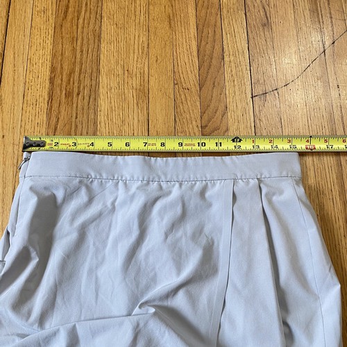 Athleta Skort shorts- Light Grey - Size 30” Style 291726 Side Zipper - Picture 6 of 7