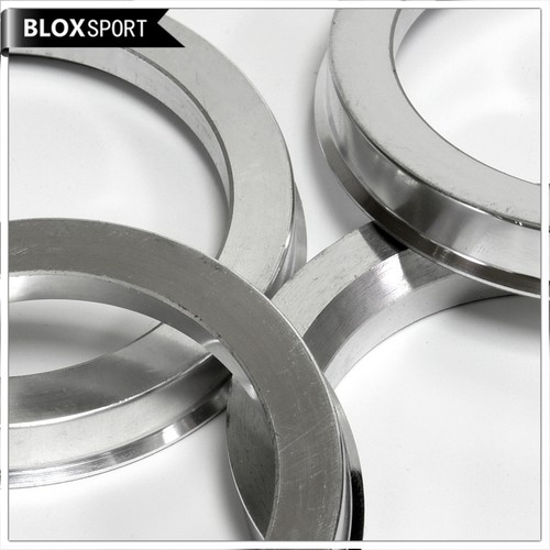 73.1-60.1 Aluminum Hub Centric Rings silver for Toyota Lexus RX NX IS ES GS - Picture 8 of 10