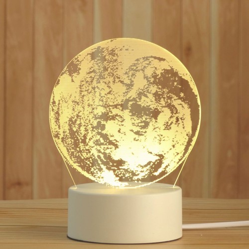 AKIS HOME 3D Lampe für Kinder Nachtlicht Geschenk Tischlampe Party Deko - Bild 6 von 44