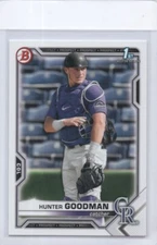 HUNTER GOODMAN 2021 Bowman Draft #66