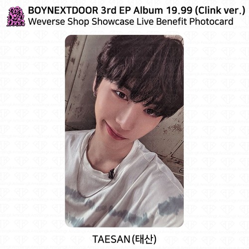 BOYNEXTDOOR 3rd EP Album 19.99 Weverse Shop Showcase Live Benefit Photocard KPOP - Picture 8 of 43