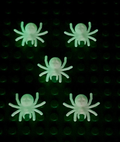 LEGO 5 Spinne Spider 30238 glow in the dark leuchtet im dunkeln Potter City - Picture 2 of 3