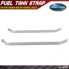 2x Steel Fuel Tank Straps for Ford Granada Lincoln Versailles Mercury Monarch