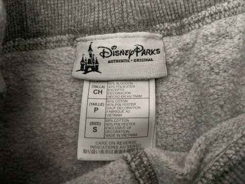 Disney Parks Sweatpants Girls S Gray Heather Walt Disney World Fleece Jogger - Picture 5 of 6