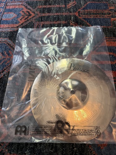 Meinl Byzance Brilliant Splash Cymbal 10โ Hand Selection From The Factory ๐ญ - Picture 9 of 9