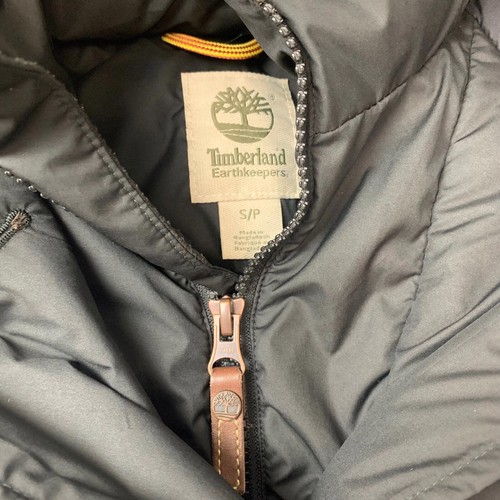 Womens TIMBERLAND EARTHKEEPER Down Puffer Coat / Small / Black / Fur Hood - Picture 3 of 6