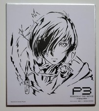 Persona 3 The Movie Theater Bonus Item Makoto Yuki Mini Shikishi
