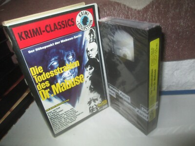VHS - Die Todesstrahlen des Dr.Mabuse - Toppic Großcover - NEU - SUPER RARITÄT