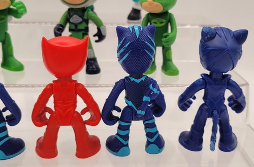 PJ Masks Disney Action Figure TOY LOT OF 11 Catboy Gekko Romeo Owlette Just Play - Picture 8 of 20