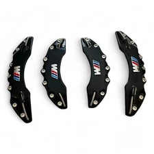 BMW M BLACK METAL CALİPER COVERS DİSC BRAKE CALİPER COVER 4 PCS