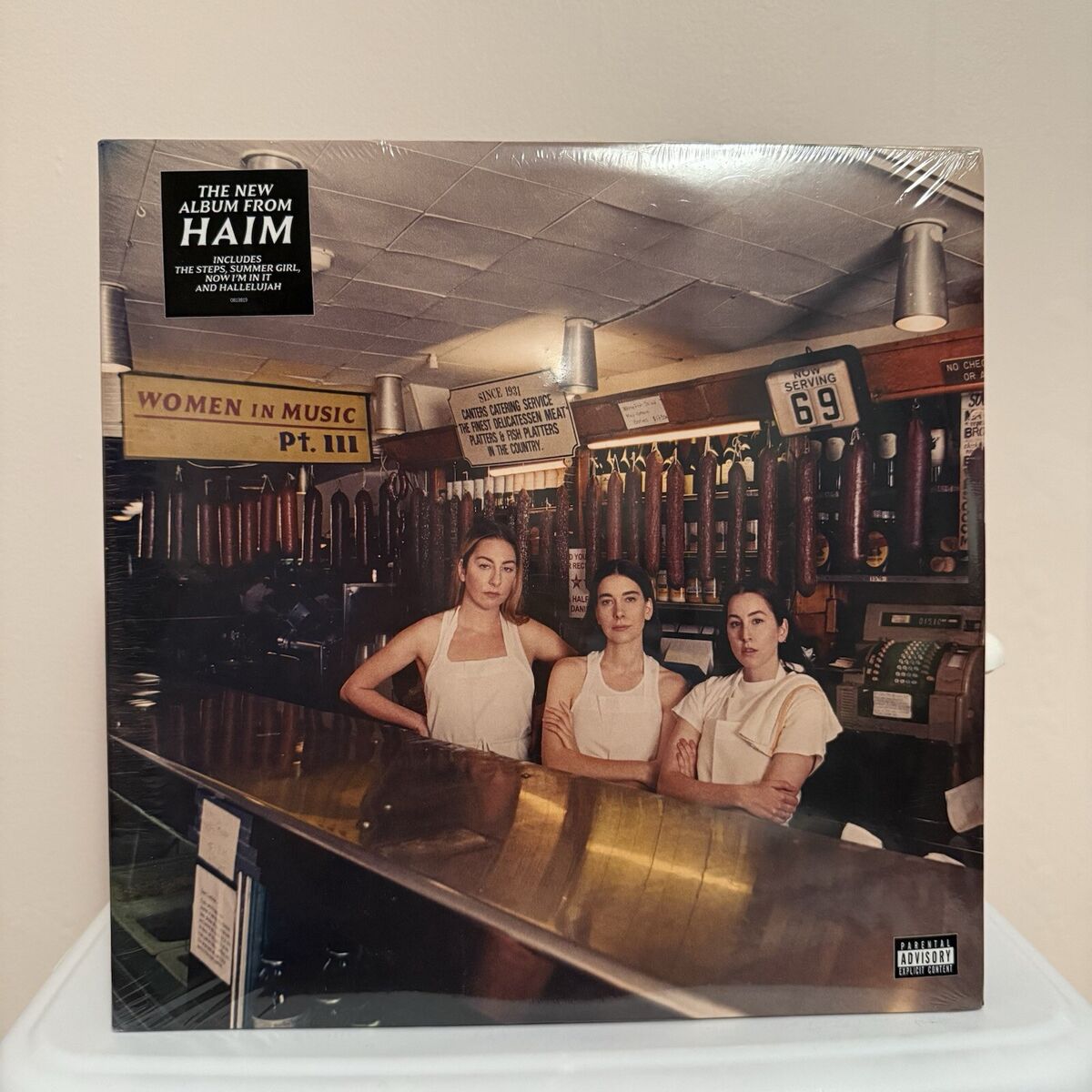 Haim [SEALED] YELLOW OPAQUE VINYL 2x LP Women In Music Pt