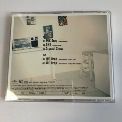 BTS MIC Drop / DNA / Crystal Snow (Limited Edition A) JAPAN