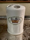 Le Bain/The Bath-5”H Toothbrush/Makeup Brush Holder-French Country/Cottage-CUTE