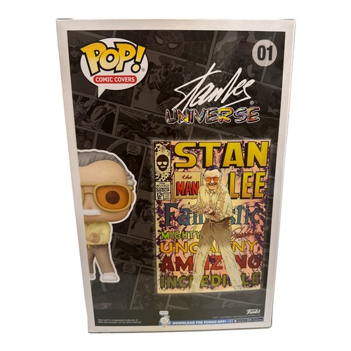 Funko POP! Cubierta de cómic de Marvel Stan Lee con estuche de exhibición - Imagen 4 de 5
