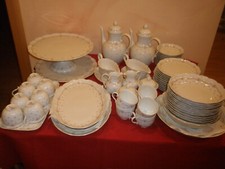 Kaiser Romantica BORDEAUX  Nossek versch Teile z Wahl Kaffeeserv + Speiseservice