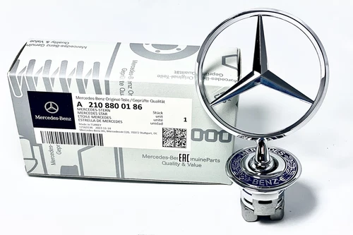 Mercedes Benz Stern, original Ersatzteil, Emblem Stern C-/E-/CLK-/S-Klasse 