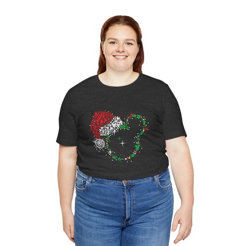 DISNEY CHRISTMAS EARS Disney Family Mickey Minnie Mouse Ears World Unisex Tee - Picture 117 of 169