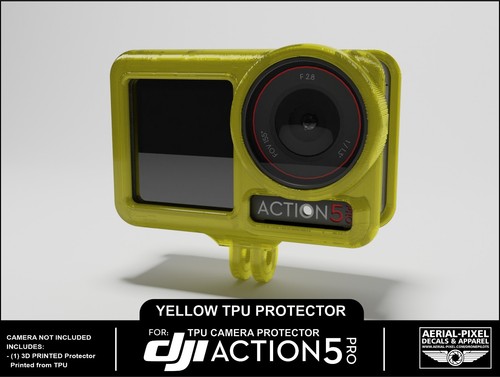 DJI Action 5 Pro Protector und GoPro Halterung! Wählen Sie aus 10 Farben! - Bild 25 von 33