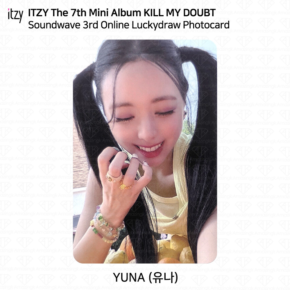 ITZY KILL MY DOUBT Soundwave 3rd Online Lucky Draw Photocard ITZY KILL MY DOUBT Soundwave 3rd Online Lucky Draw Photocard
