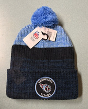 TENNESSEE TITANS NEW ADULT NFL KNIT CUFF POM BEANIE HAT CAP